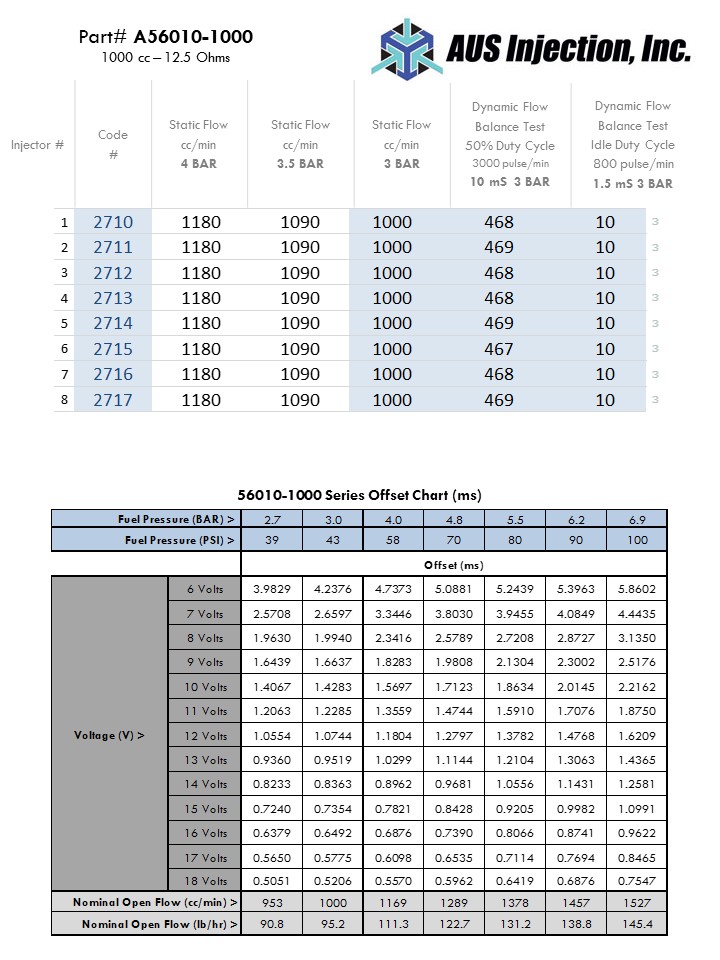 AUS Injection Sample  Report